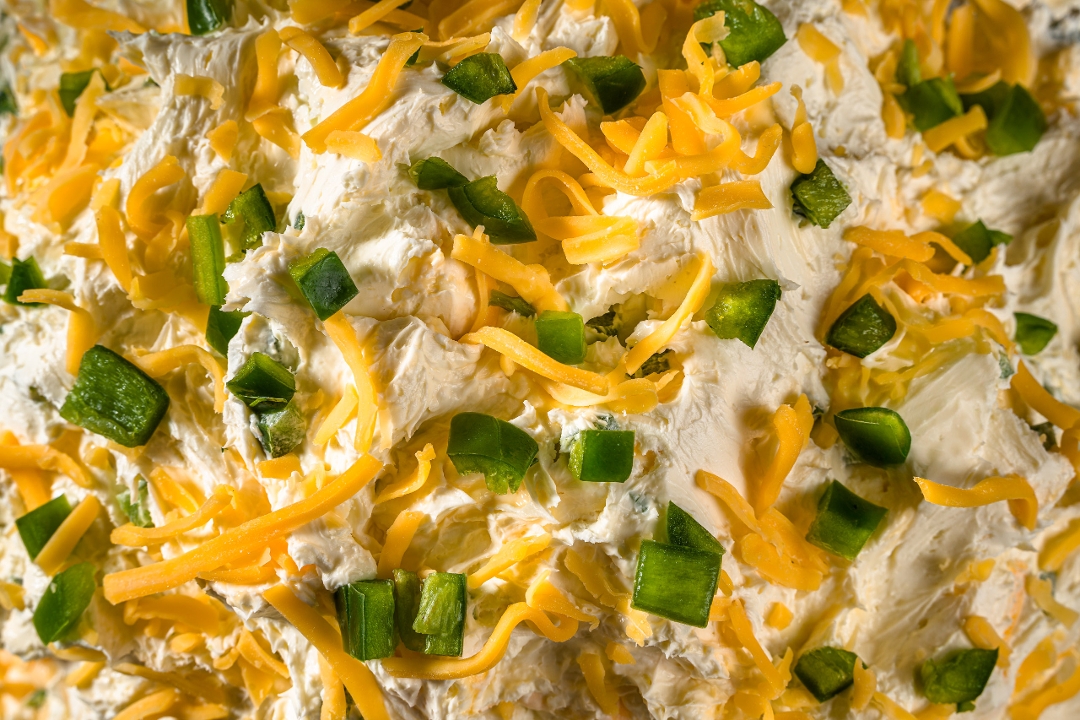 ½ lb Jalapeño Cheddar Cream Cheese.