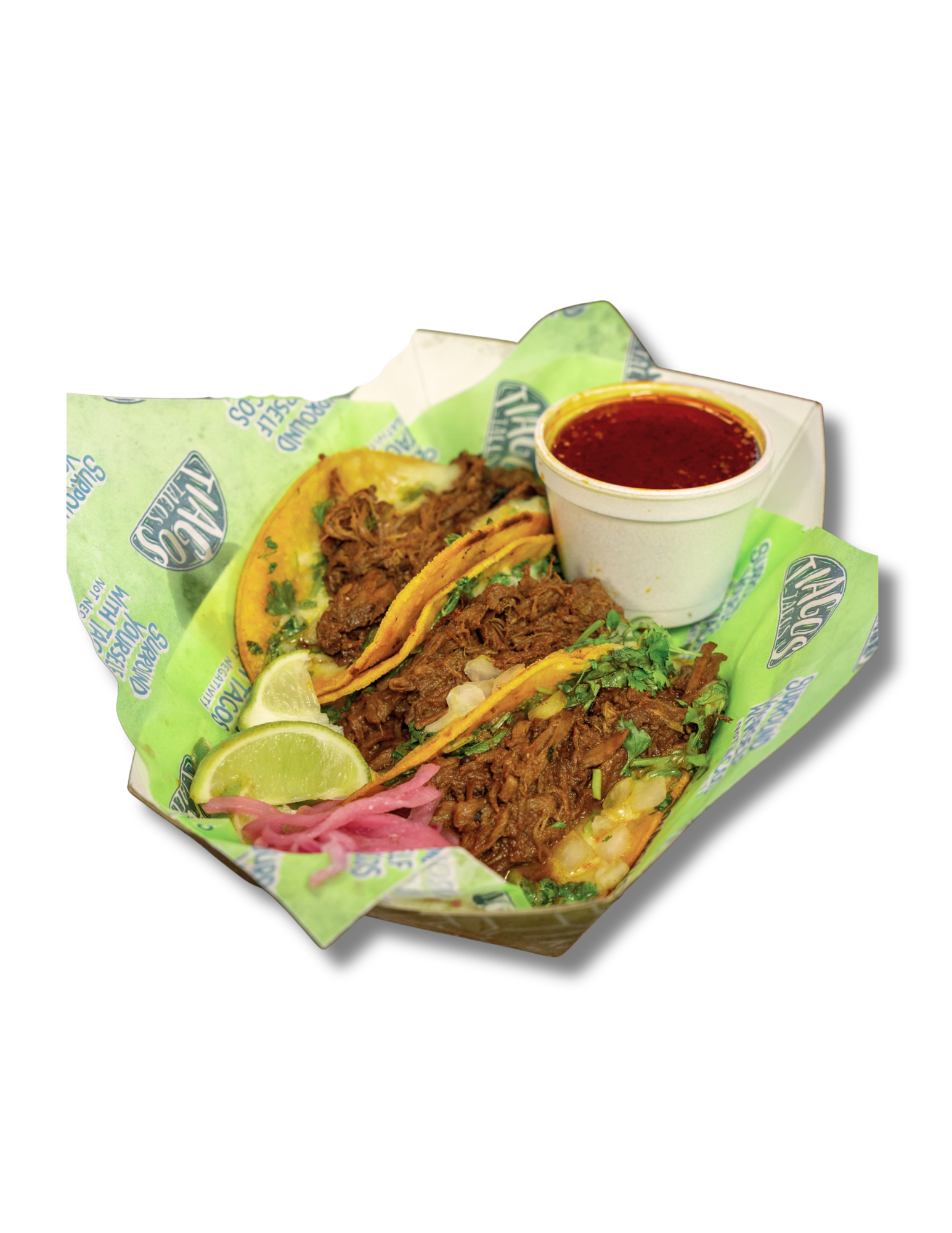 Birria Taco Trio.