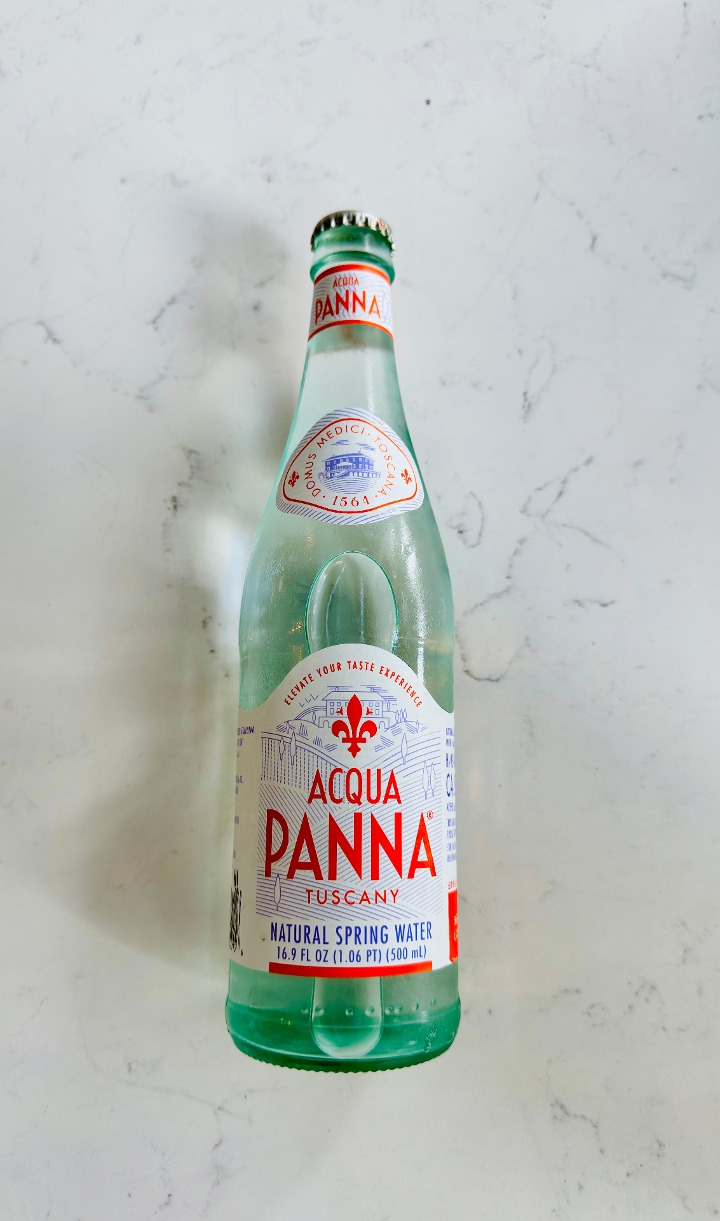Acqua Panna.