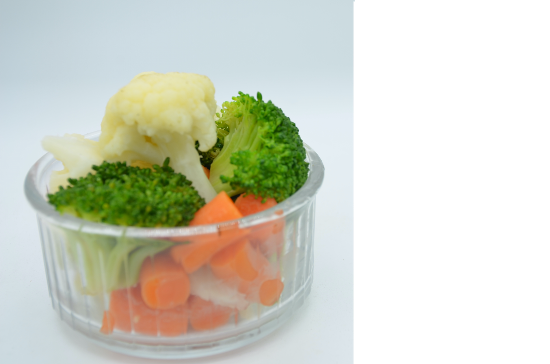 STEAMED VEGGIE'S.