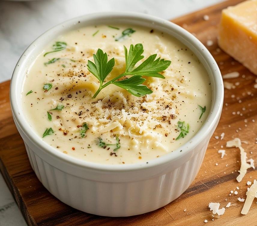 Side of Garlic Parmesan.