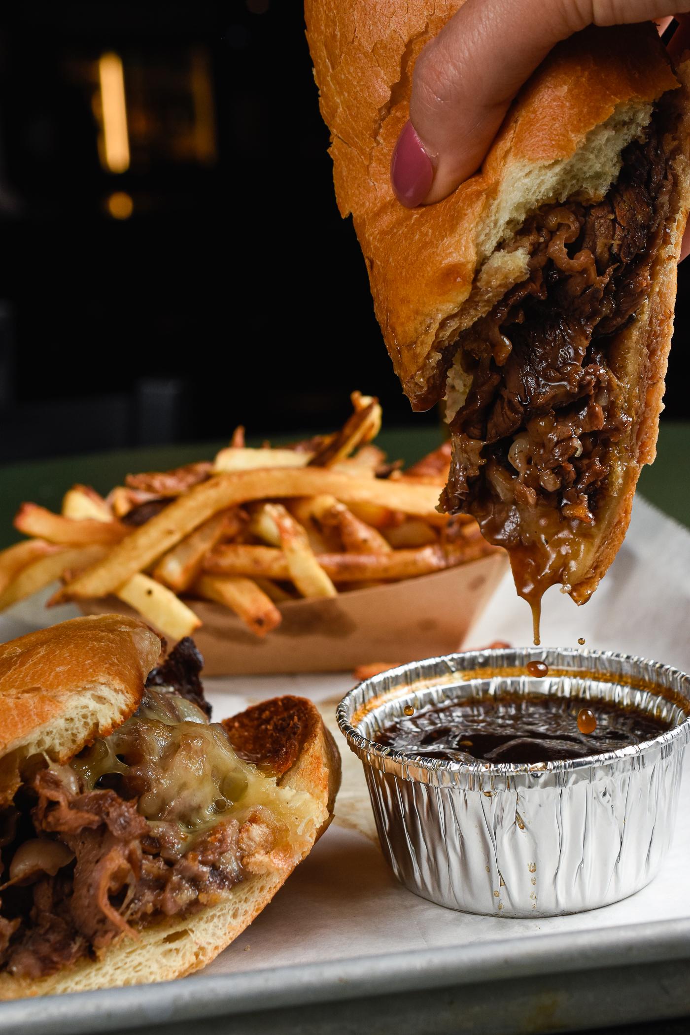 Steak Sandwich.