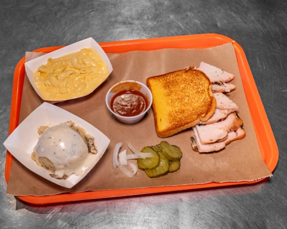 Boneless Turkey Breast Plate.