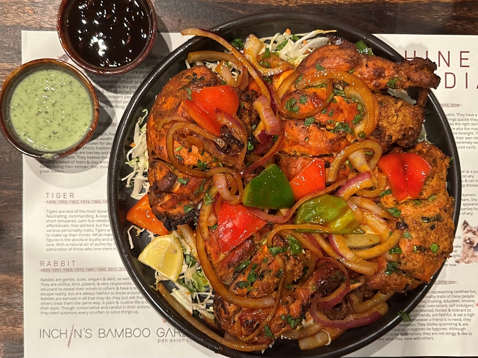 Tandoori Chicken (half/full).