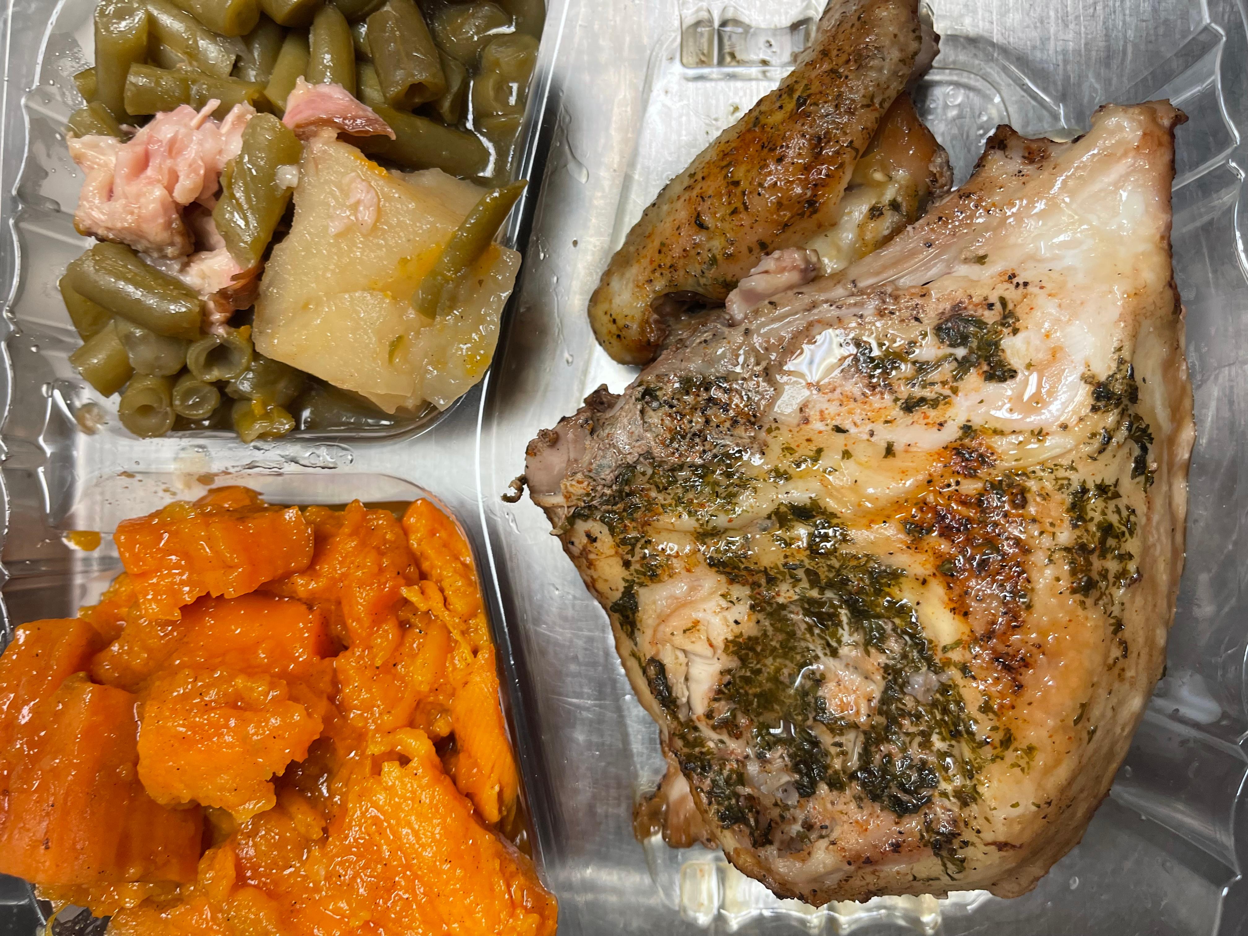 BAKED CHICKEN.