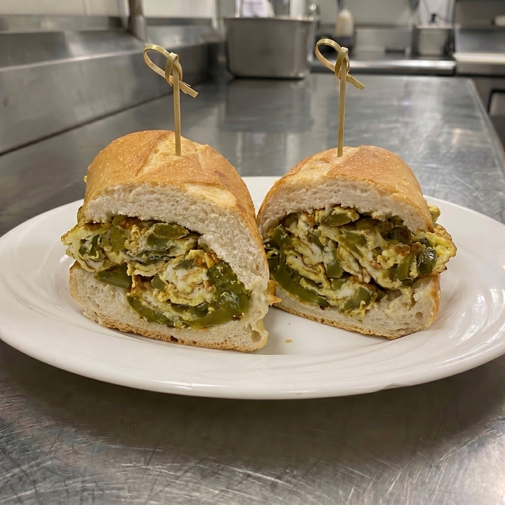 Peppers and Eggs Sub.