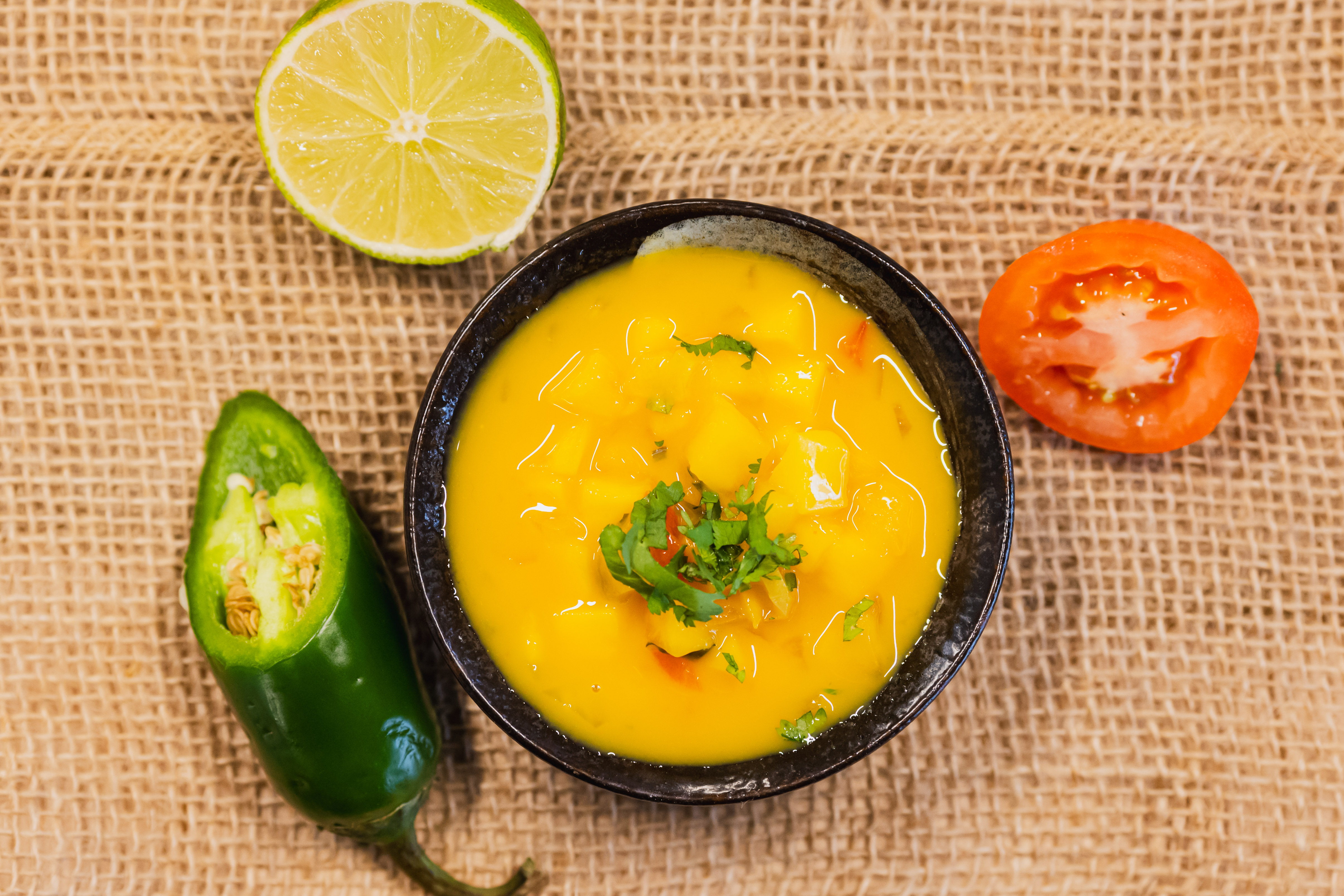 1/2 pint Mango Salsa.