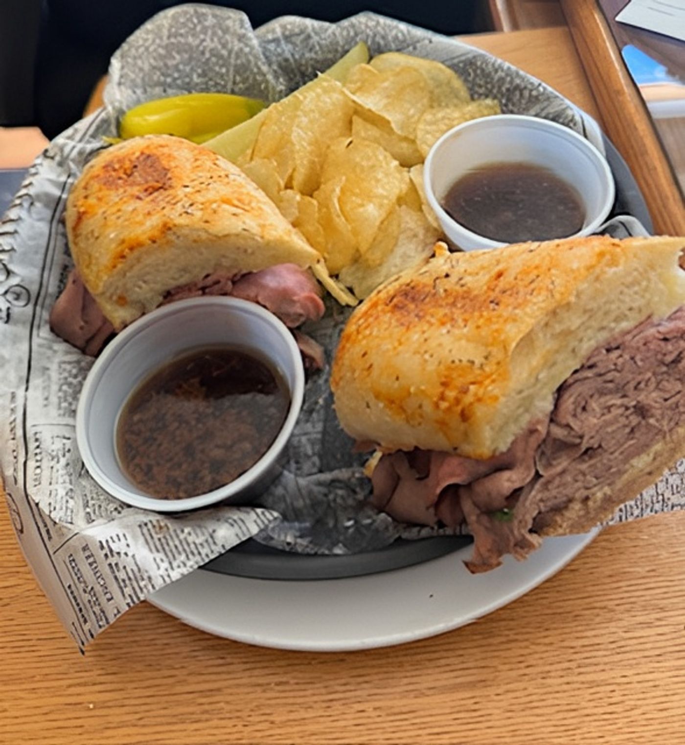 Angelos Signature Roast Beef.