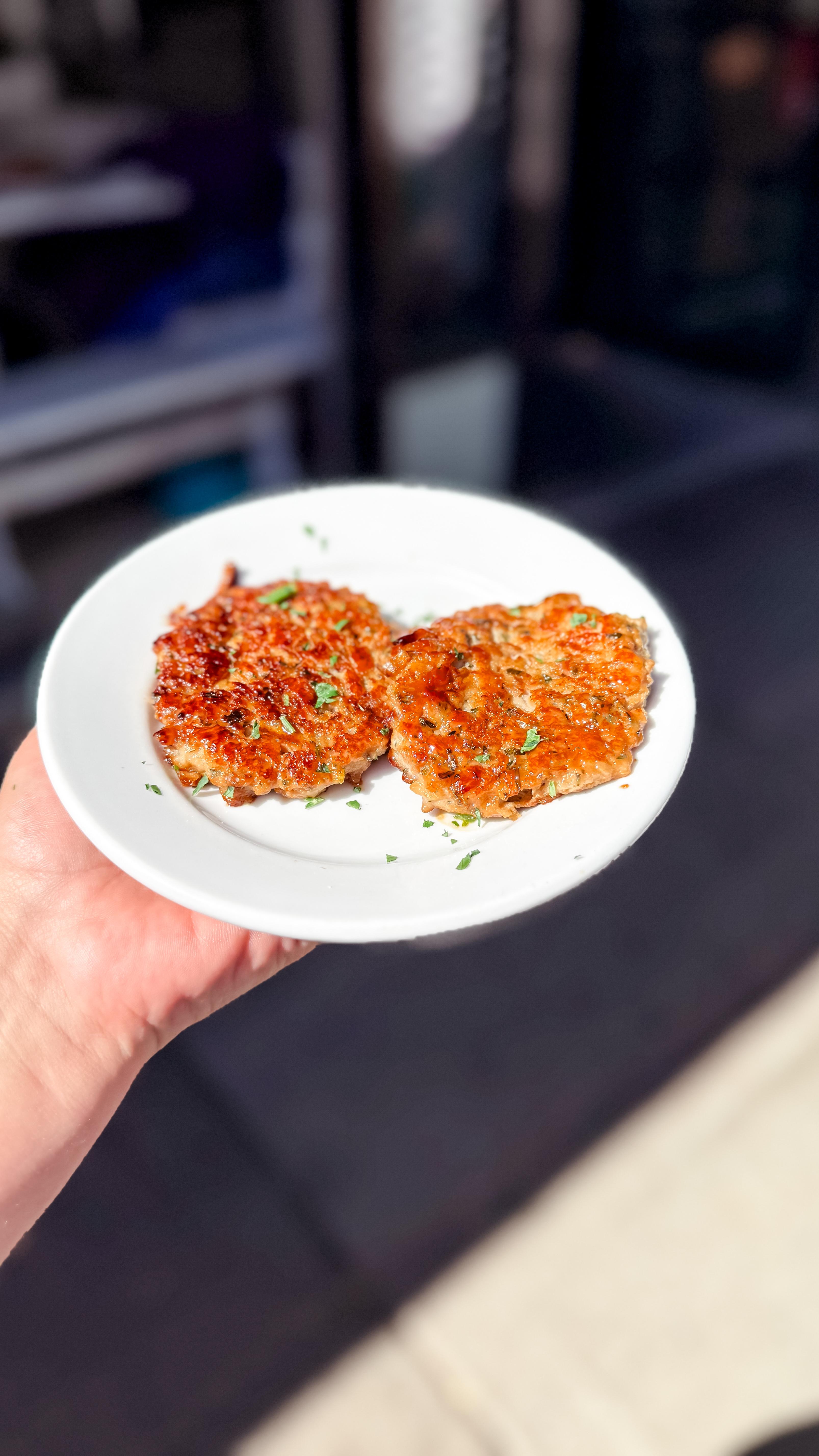 Chicken Maple Apple Patty.