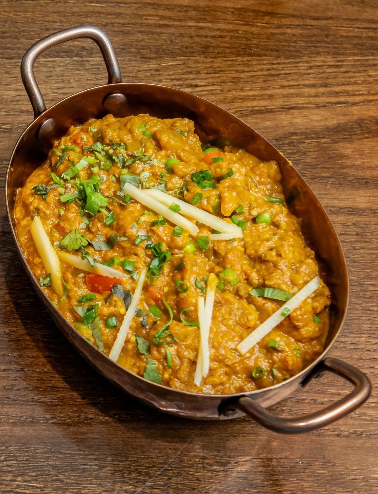 Baingan Bhartha.