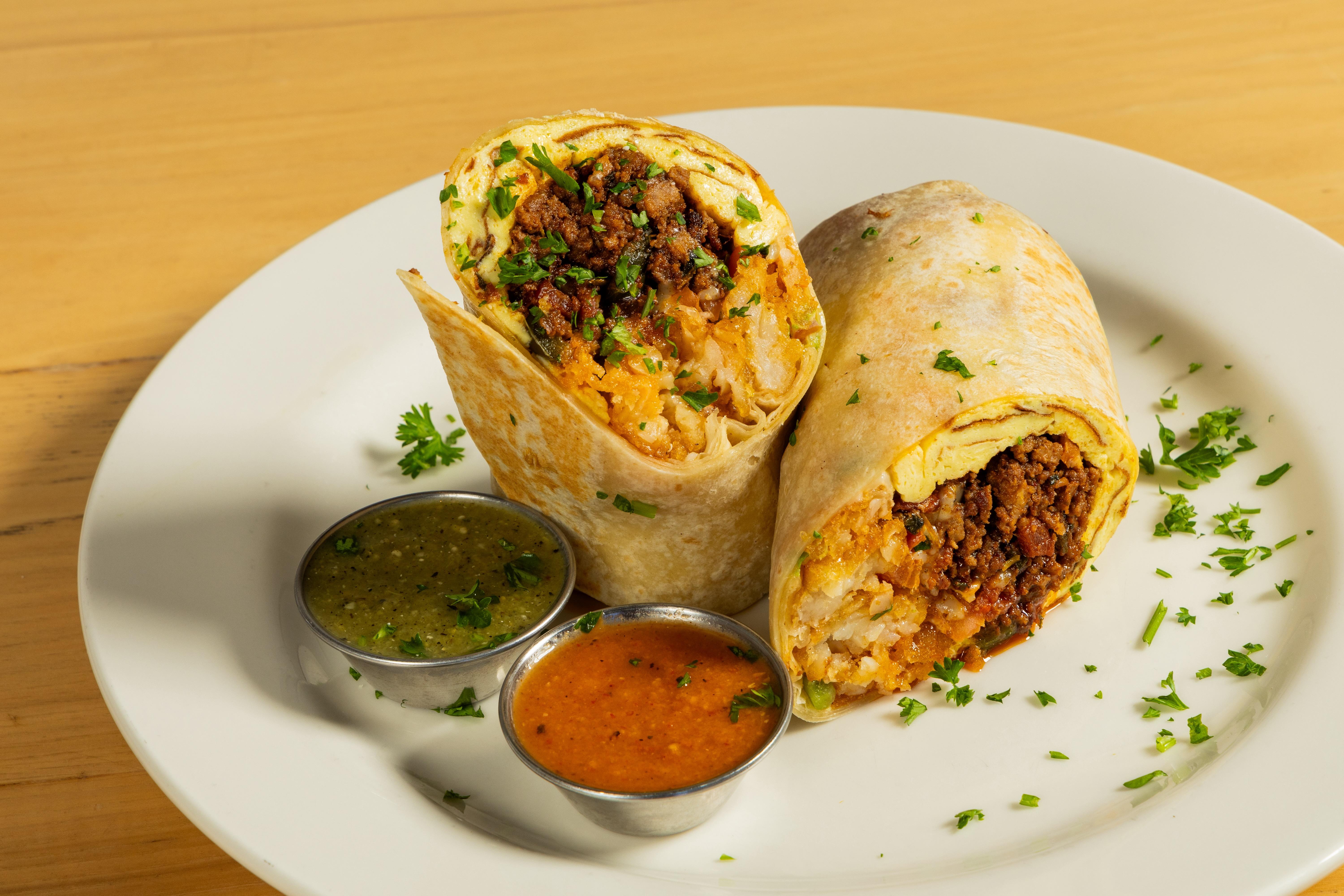 Chorizo Burrito.