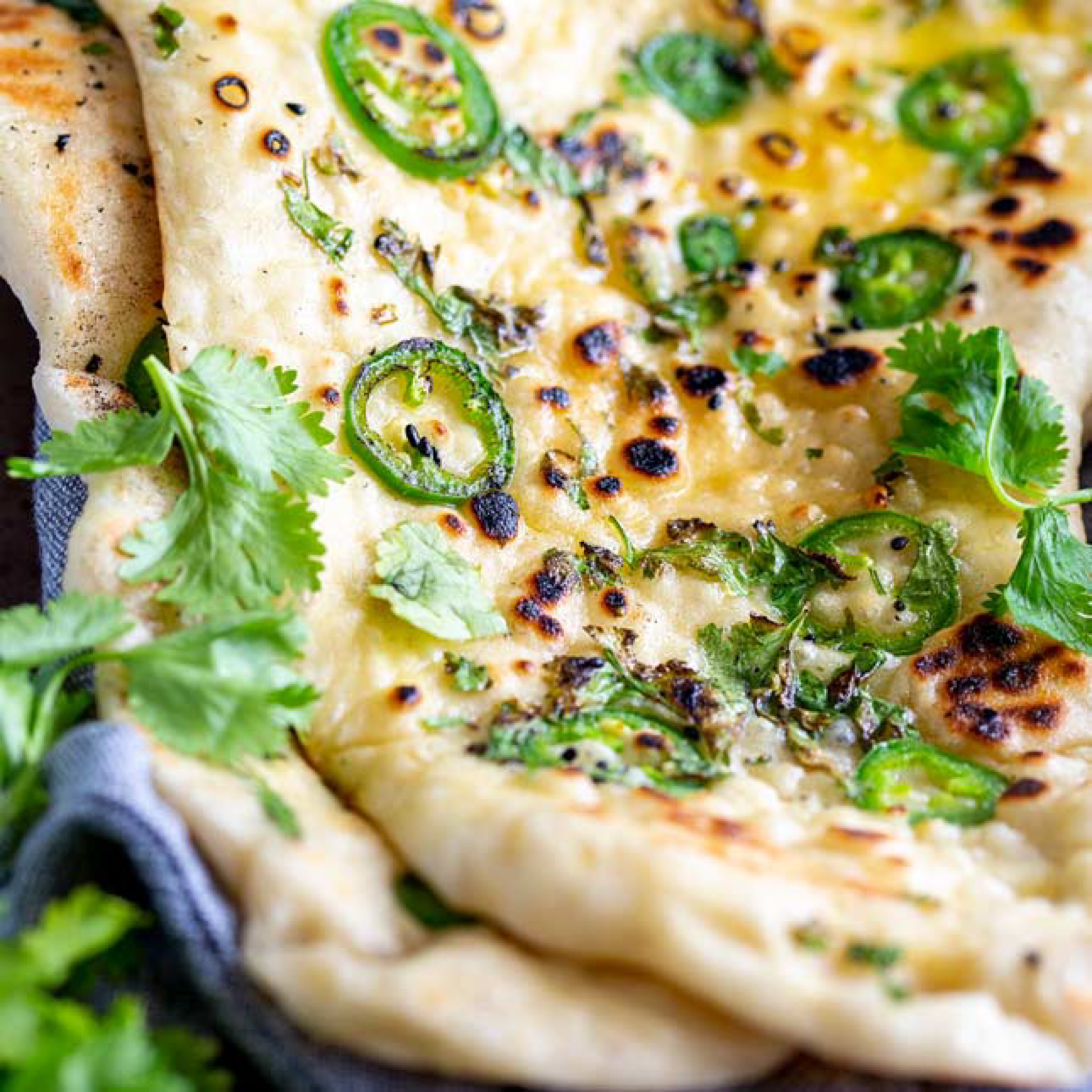 Chilli Bullet Naan.
