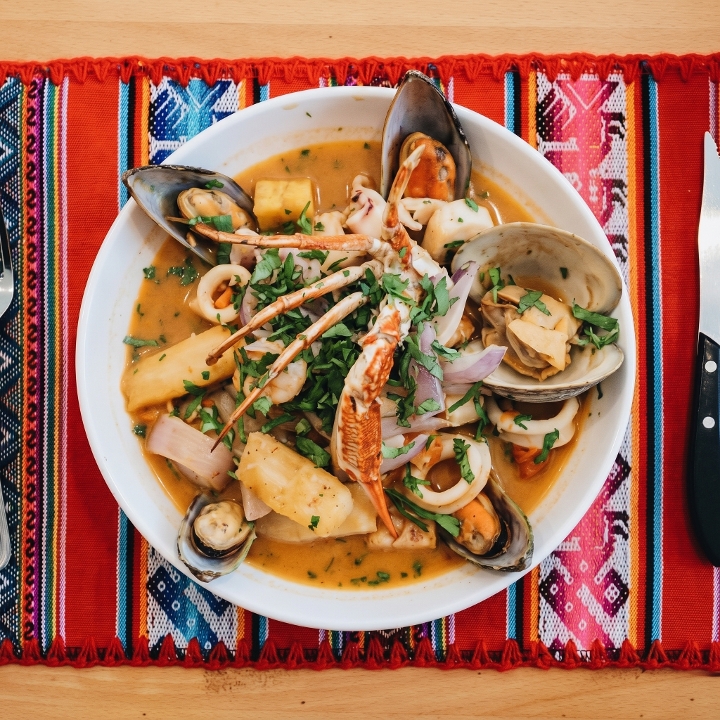 Sudado De Mariscos.