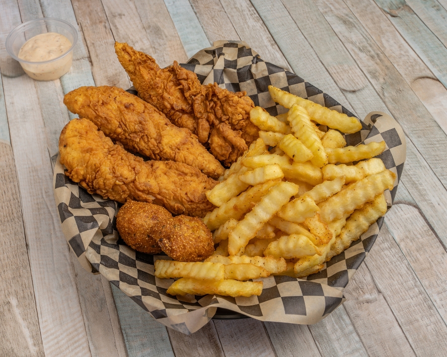 3 Piece Fried Platter.