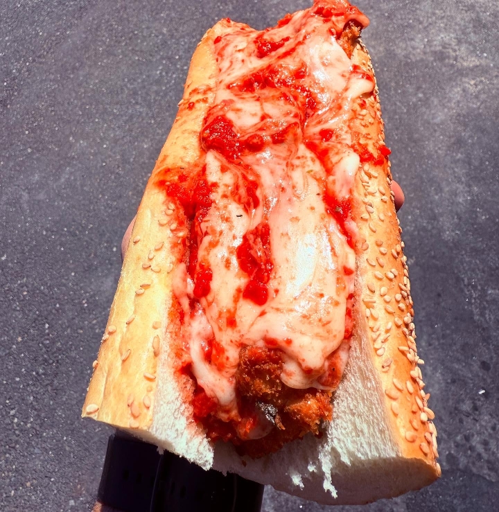Chicken Parm Sandwich.