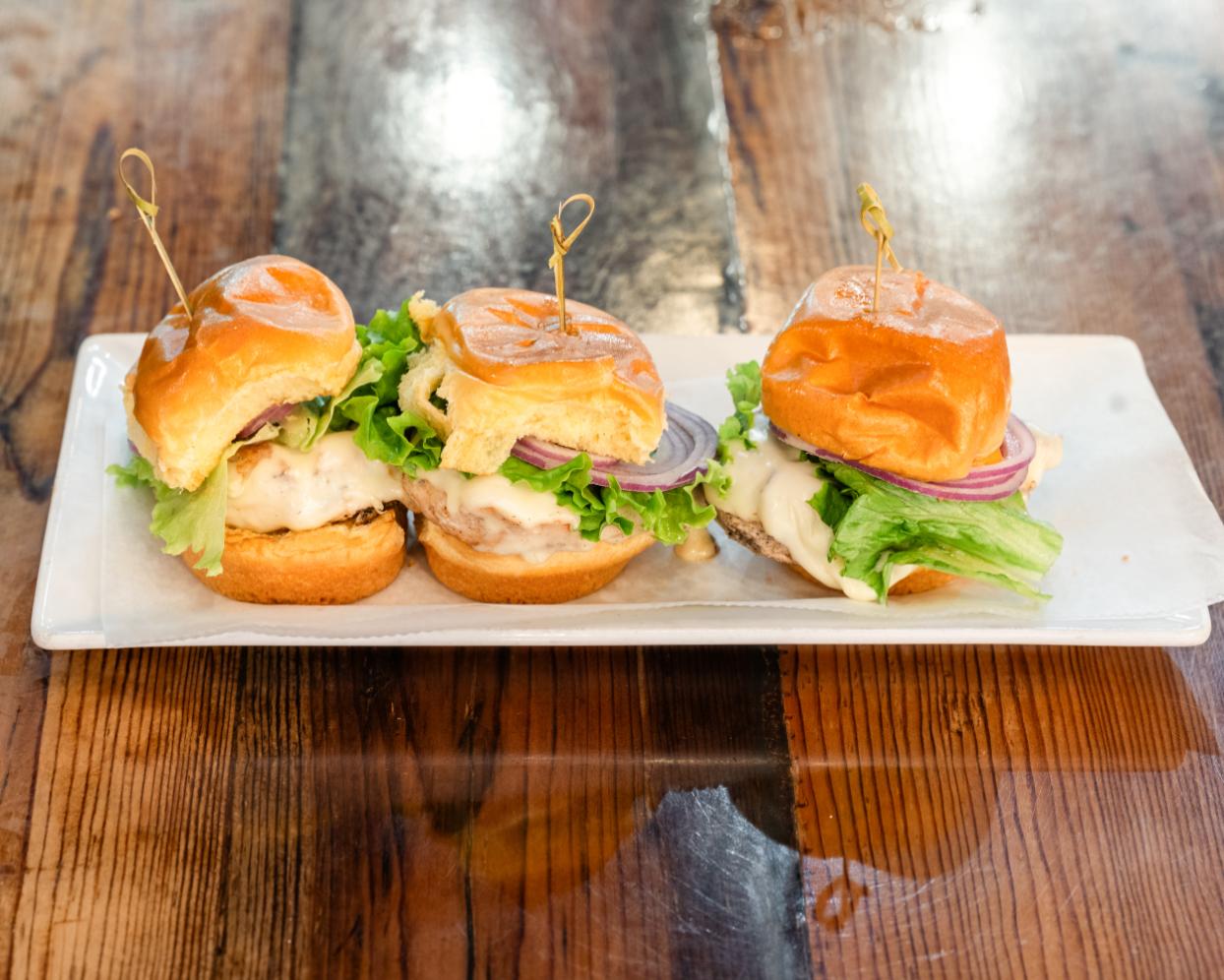 Blackened Chicken Slider.