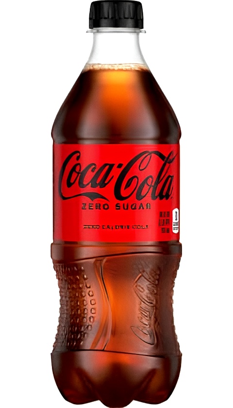 Coke Zero Bottle.