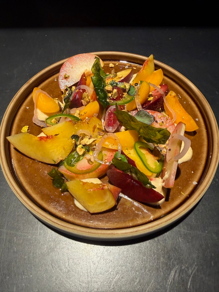 Stone Fruit Salad.