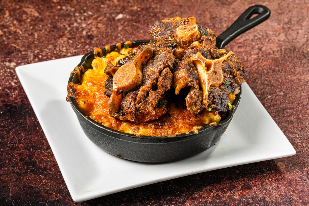 Oxtail Mac & Cheese.