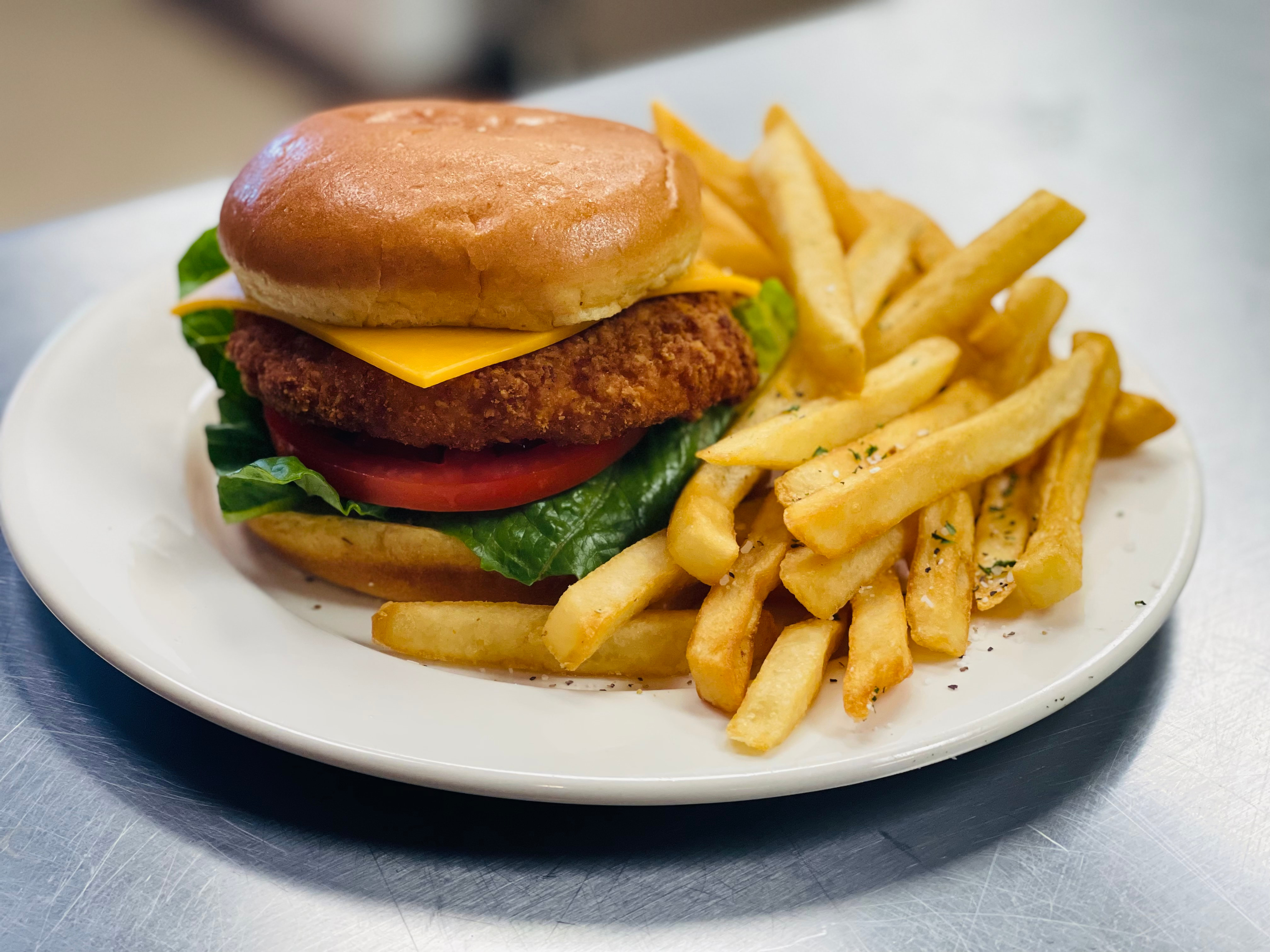 Crispy Chicken Sandwich.