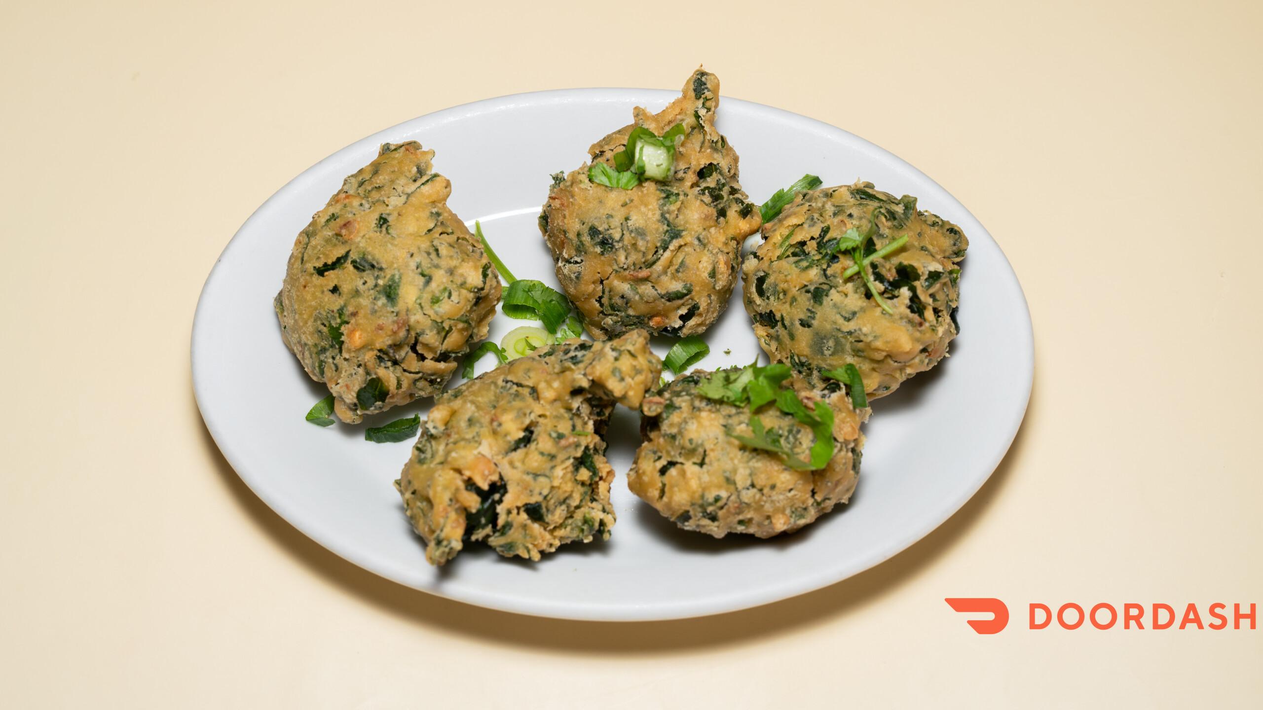 Spinach Pakora.