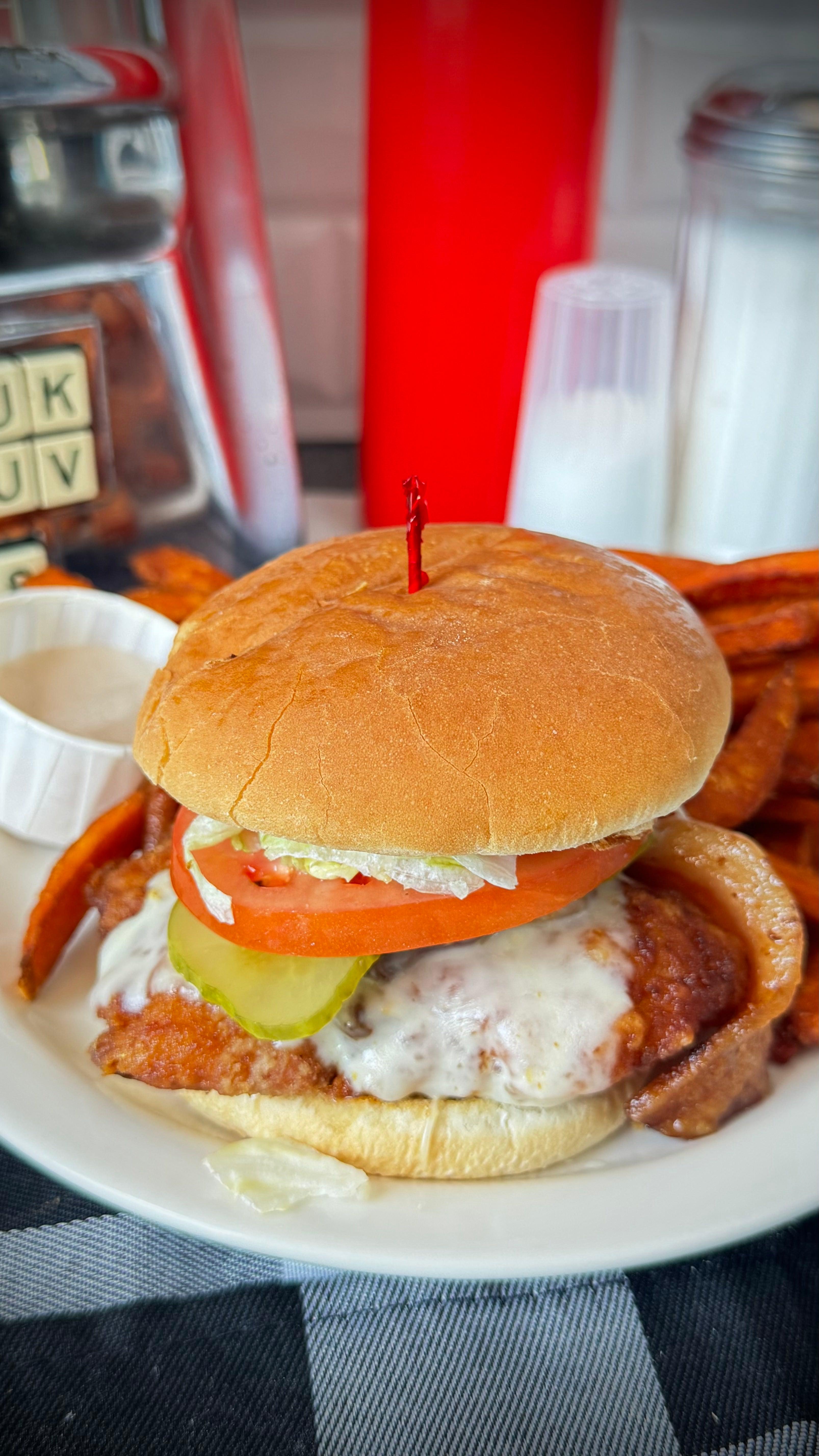 Crispy Chicken Sandwich*.