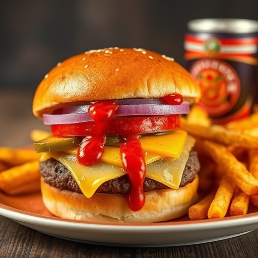 1/4 Pounder with cheese and Seasoned Fries - Combo.