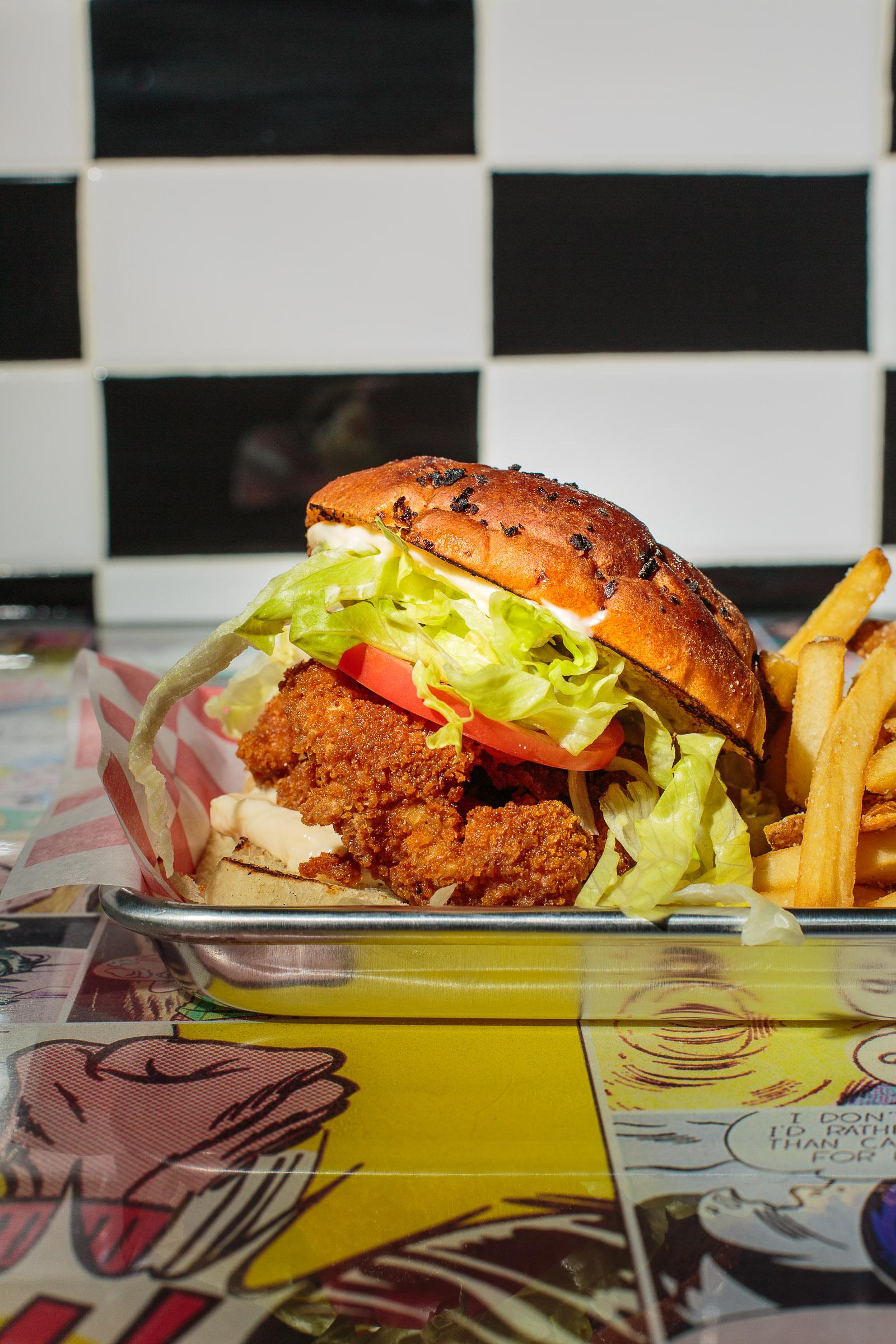 Classic Chicken Sandwich.