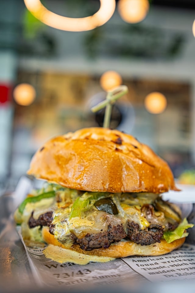 Sassy Jalapeño Burger.