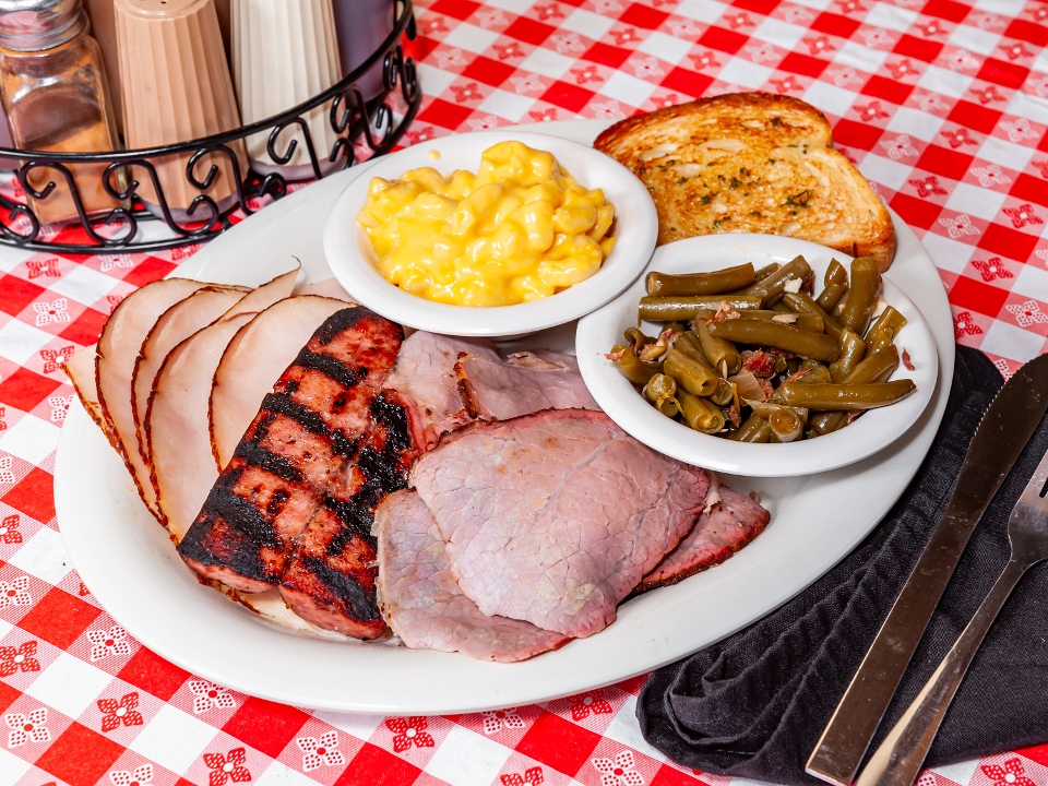 3 Meat BBQ Combo.