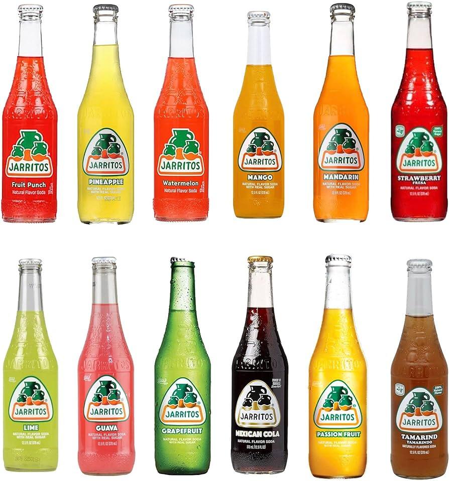Jarritos Natural Flavor Soda.