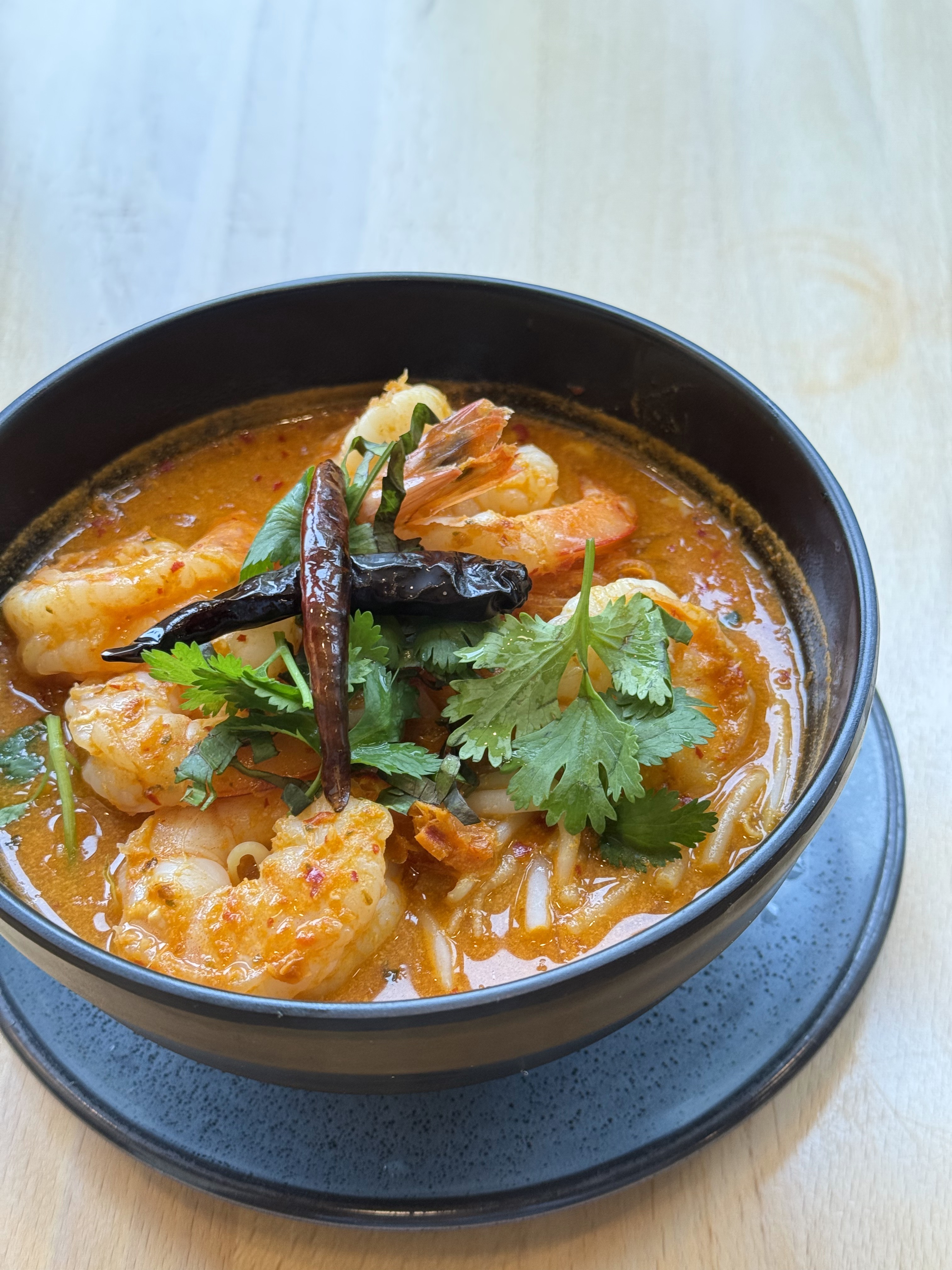 Creamy Tom Yum Noodle (Medium Spicy Only).