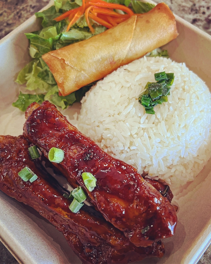Rice Pork Ribs.