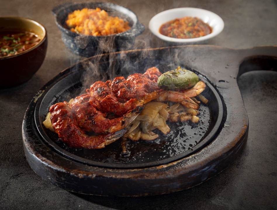 Gulf Shrimp En Brochette.