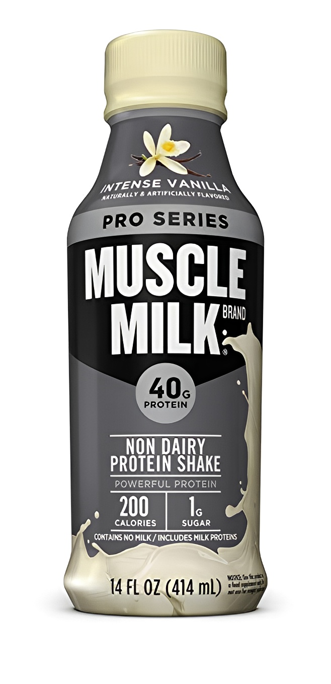 Muscle Milk Pro Advanced Nutrition Protein Shake  Intense Vanilla  14 Fl Oz  1 Count.