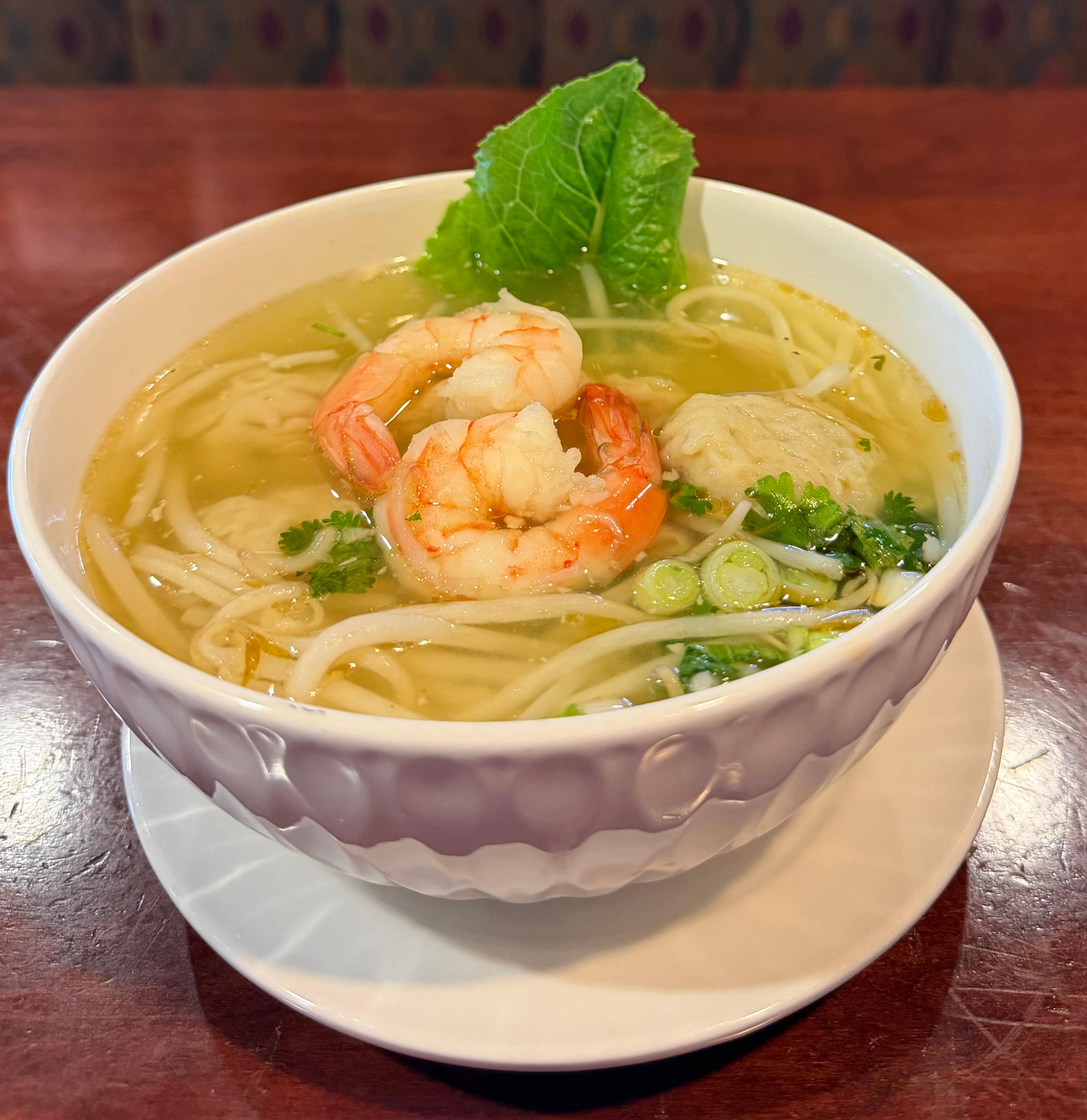 Shrimp Wonton Soup.