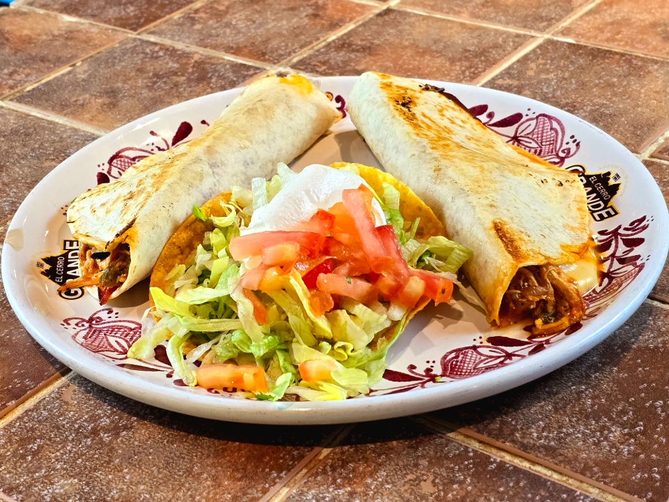 Grilled Chicken Quesadillas.