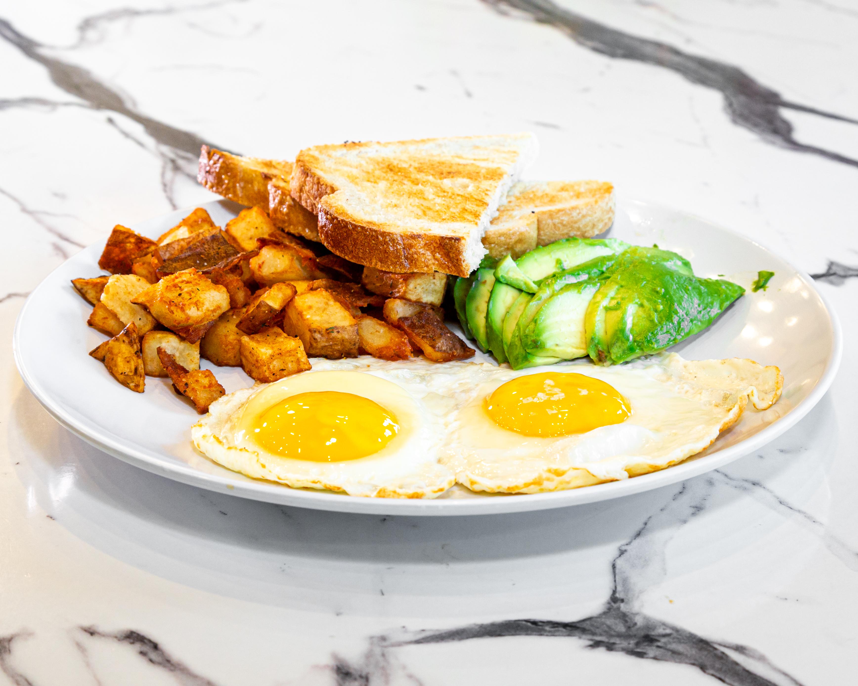 Two-Egg Platter.