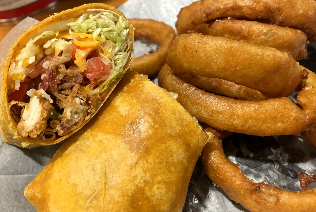 Chicken Tender Wrap.