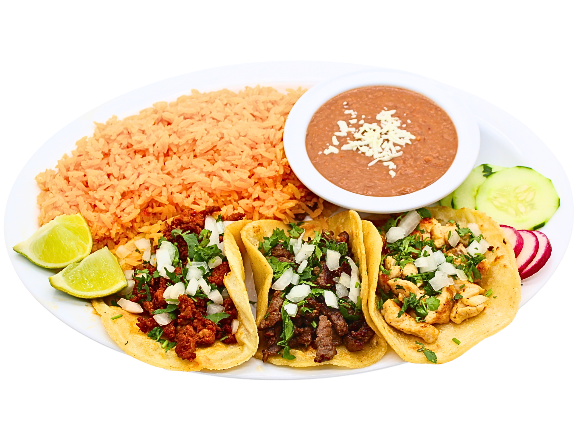 3 Taco Platter.