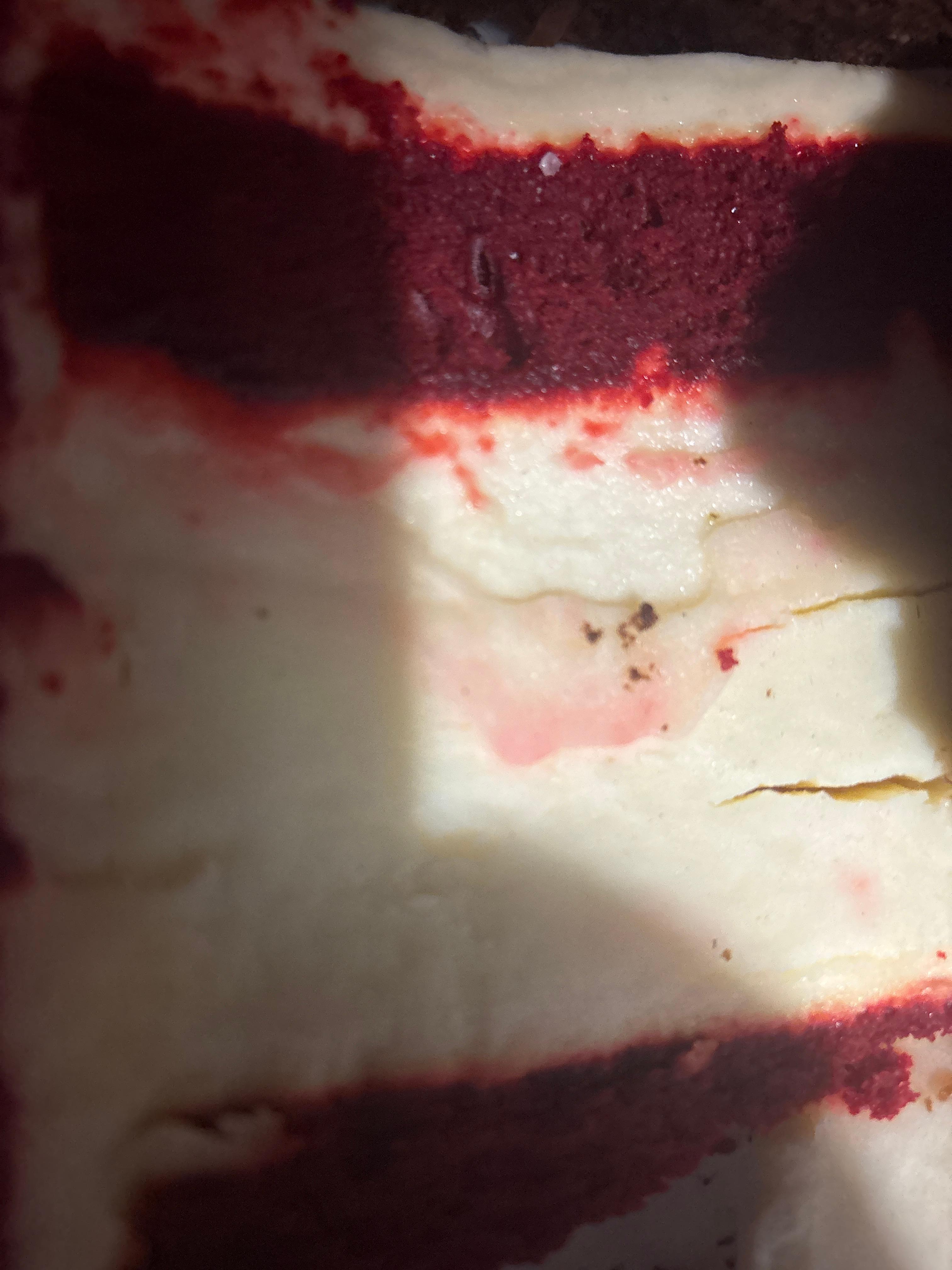 Red Velvet Cheesecake.