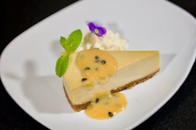 CATERING Chinola Cheesecake.