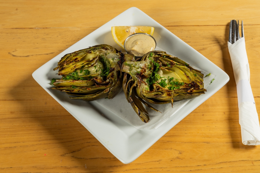 Grilled Artichoke.