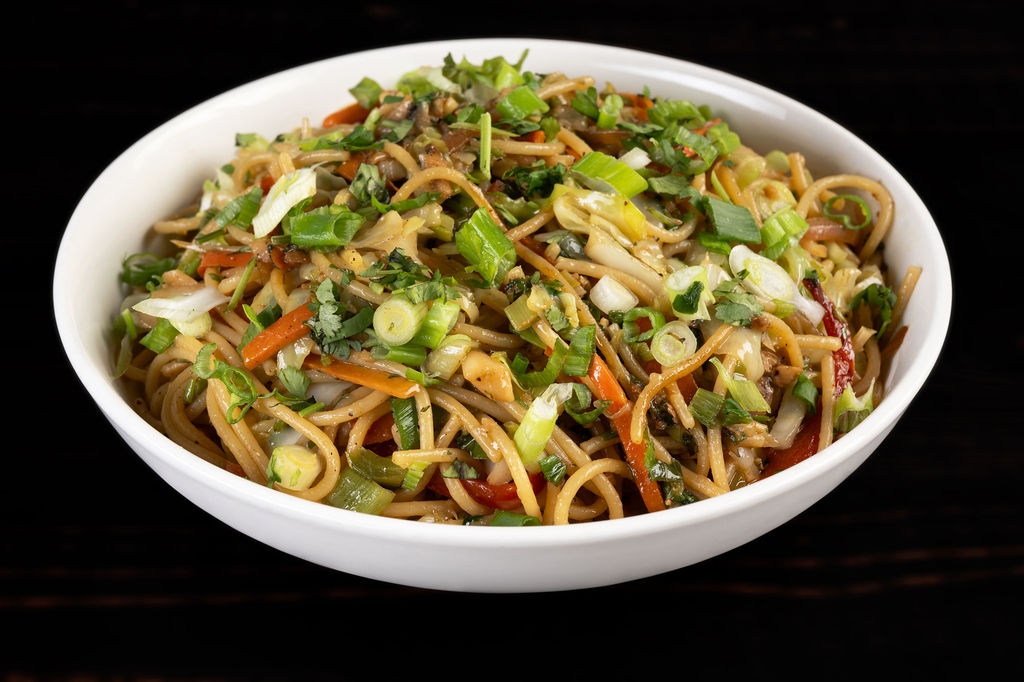 Veg Noodles (V, G, D, N).