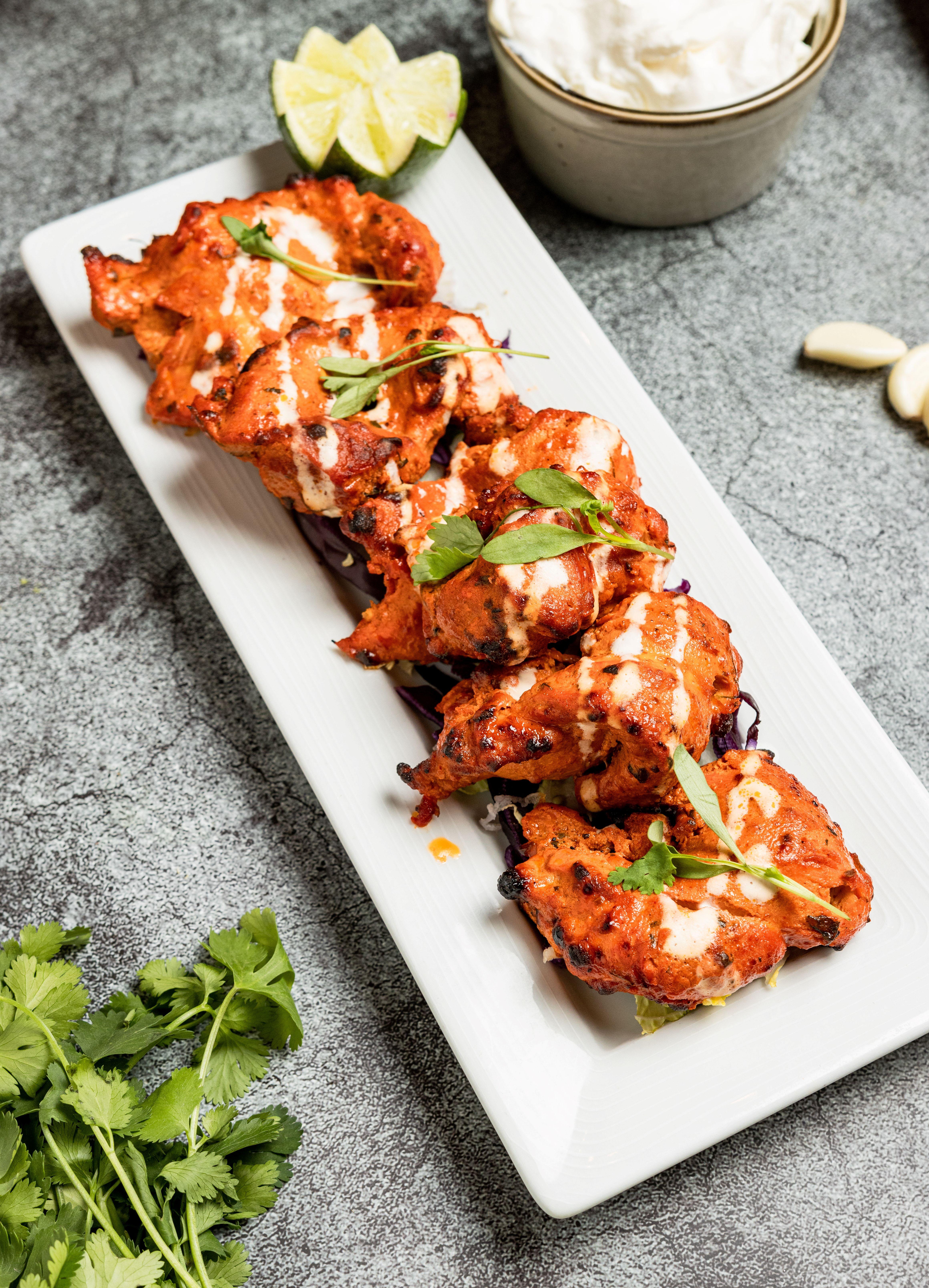 Angaarey Chicken Tikka.