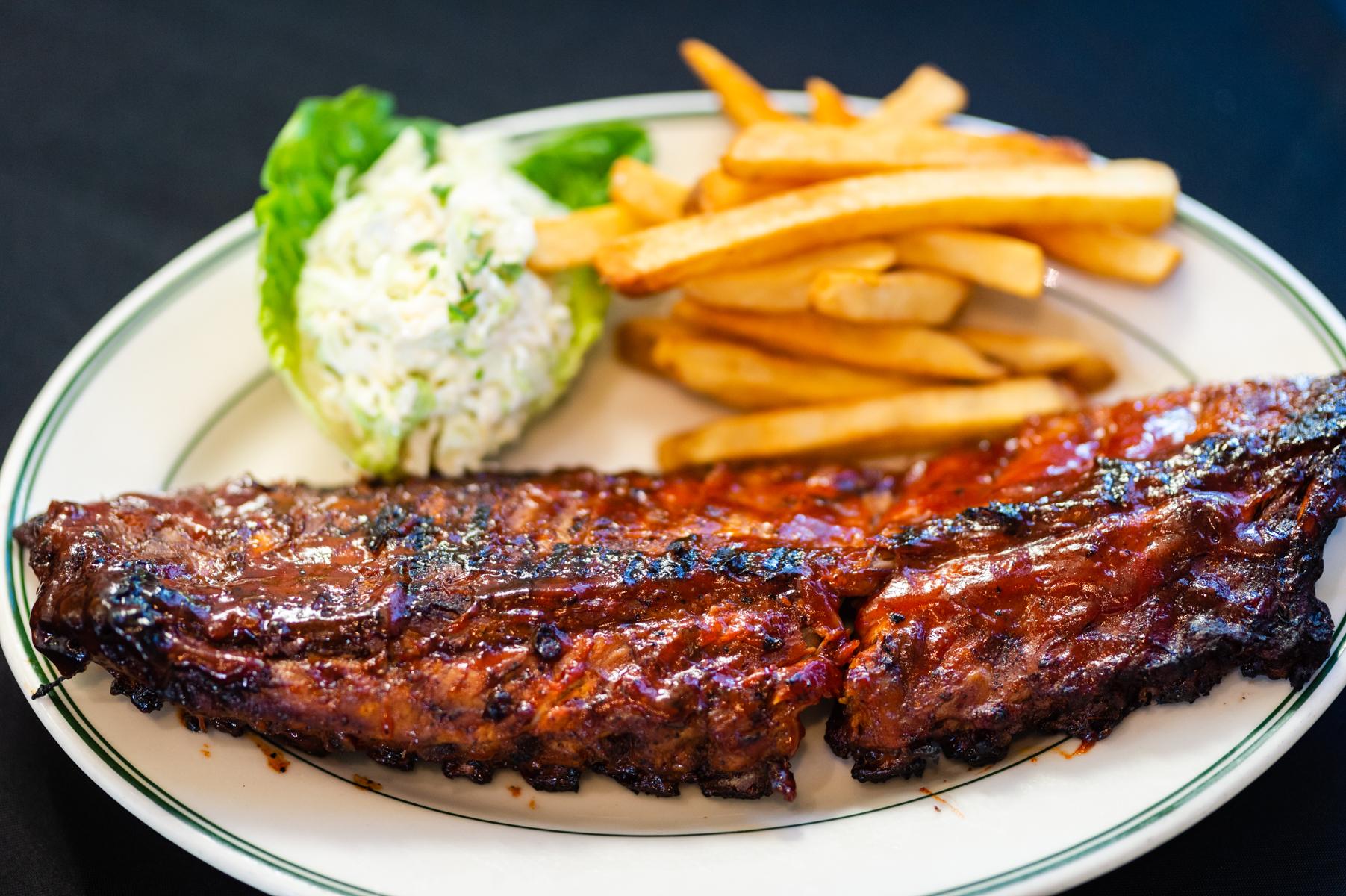 Baby Back Pork Ribs.