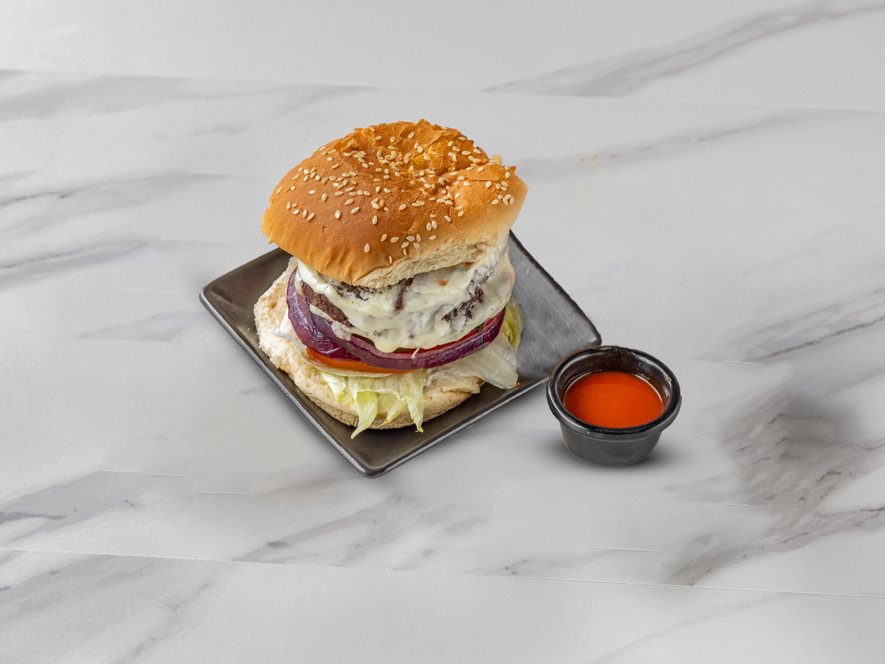 Double Cheese Burger.