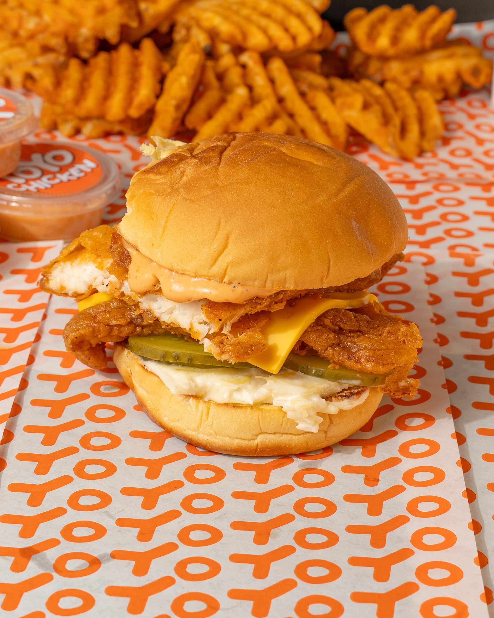 YoYo Fish Sandwich Combo.