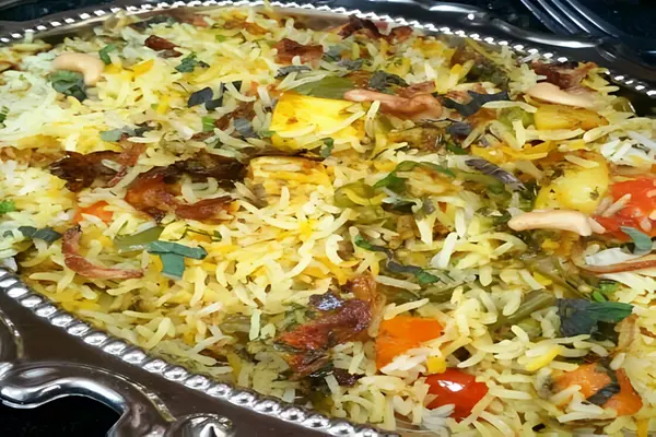 Gongura Vegetable Biryani (V).