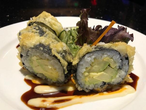 Avocado Crunch Roll.